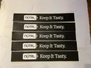 *NEW* NUTRL - VODKA SELTZER - BAR or RUBBER RAIL MAT - SET OF 5