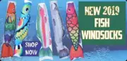 Koi Fish Windsocks by Premier