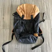 Courier Backpack - Black / Leather Brown / INCASE