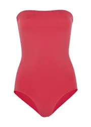 PRISM2 Energised Stretch-jersey Bandeau Bodysuit, Bodysuits, Cerise - One Size One Size