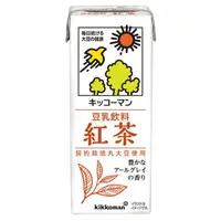 在飛比找DAISO大創線上購物優惠-龜甲萬 豆乳/紅茶風味200ml