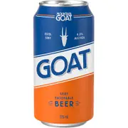 Mountain Goat 'Goat' Lager Can 375mL