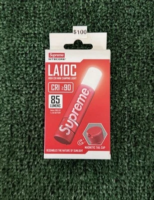 Supreme NITECORE Mini Magnetic Flashlight Red FW17 Brand New Light