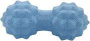 Healeved Silicone Massage Ball for Muscle Relief Deep Tissue Peanut Training Ball for Yoga and Fitness Durable Smell Design Blue