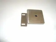 WORKMAN SSWKL-1 STAINLESS STEEL LOW RISE TRUNK OR HOOD GROOVE MOUNT BRACKET