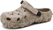 [SECHRITE] Women's Clogs Athletic Sports Outdoor Sandals Water Beach Shoes with Cushioned Footbed Lightweight Comfortable Breathable with Adjustable Back Strap - Arch Comfortable