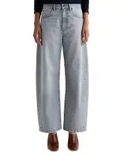 Ag Hattie High Rise Barrel Jeans in Al Fresco