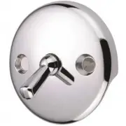 Proplus 2489489 Bath Drain with Trip Lever Face Plate in Chrome - pack of 5