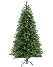 National Tree Company 7.5Ft Pre-Lit Spada Pine Tree With Led Lights