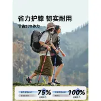 在飛比找ETMall東森購物網優惠-伯希和戶外登山杖鋁合金伸縮手杖專業爬山裝備防滑拐棍徒步拐杖