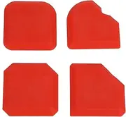 Silicone Caulking Tools, 4pcs Sealant Finishing Tool Grout Scraper Cleaner Caulking Tool Kit for Kitchen Bathroom Floor Window Sealant Sealing Sink Joint
