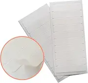 FRCOLOR Invisible Hair Extensions Tape 50 Pcs Double Sided Glue for Wigs Seamless Tape 10 Pcs Each Easy to Use