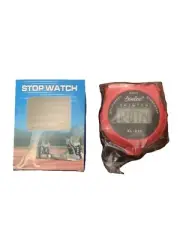 Sports Digital Stopwatch, Large Display, 1/100 Seconds Accuracy, Date and Alarm