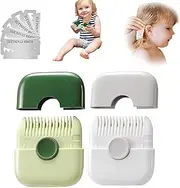 Trimpocket 2 in 1 Hair Trimmer/Comb for Kids - Split Ends Trimmer, Manual Bangs Trimmer With Blades, Razor Comb for Hair Cutting Women (2A)