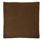 Lollipop Extra Large Cotton Piped Square Cushion Cover 90 x 90 cm Chocolate IDC