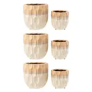 3x 2pc Splosh Desert Dunes Ceramic Planters Plant Pot Home/Garden Small/Large