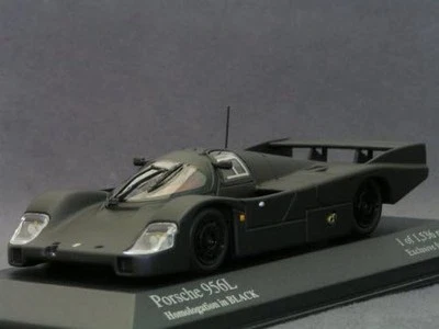 PMA 1/43 Porsche 956L Homologation Black Finished Product