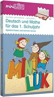 miniLÜK-Sets: miniLÜK-Set: 1st Class - Mathematics, German: German and Maths for the 1st School Year: Maths Station 1st Class / First Reading Station 1 / ... 1 / Learn to Read and Calculate Playfully