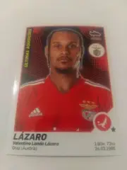 Lazaro #388 Futebol 2021-22 Panini Rare - Benfica