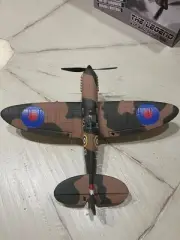 4CH Supermarine Spitfire 2.4G RC Plane Gyro EPP RTF GREEN/TAN CAMO w/2 Batt!