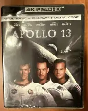 Apollo 13 (4K Ultra HD + Blu-ray) Brand New Sealed, NO Slipcover
