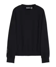x Future logo-print drop-shoulder sweatshirt XL,L Black