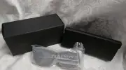NEW IN BOX PRIVE REVAUX SUNGLASSES THE CRYSTAL CLASSIC IN BLACK/SILVER FLASH