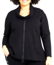 TS TAKING SHAPE plus sz L- XL / 22- 24 Bamboo Ponte Comfort Top soft stretch NWT