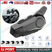 2 Rider Intercom Communication Motorcycle Bluetooth Helmet Headset Interphone E1