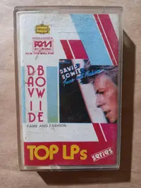 在飛比找Yahoo!奇摩拍賣優惠-(TAPE/卡帶/錄音帶)David Bowie大衛鮑伊-F