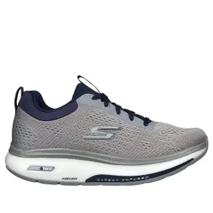 【SKECHERS】Go Walk Workout Walker 男 健走鞋 緩震 支撐 灰深藍(216244GYNV)