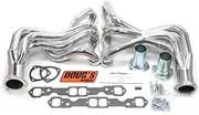 Doug's Headers D3321 1-3/4" 4-Tube Full Length Metallic Ceramic Coated Exhaust Header for Small Block Chevrolet 82-92