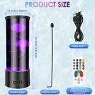Mood Lamp Quiet Jelly Fish Tanks Light Smart Bubble Jellyfish Night Light☮+/