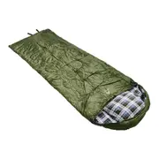 Mt Aspire Kids Sleeping Bag Single Camping Hiking Winter Thermal -10 Army Green