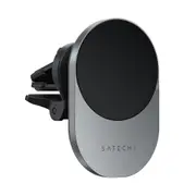 Satechi Qi2 Wireless Mobile Car Charger For iPhone 16 Pro Max Space Grey