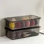 Fork Tray Cosmetic Make-up Brush Holder Tableware Organizer Cutlery Storage Box