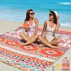 HIHOHO Beach Blanket Sandproof Beach Mat Waterproof Quick Drying Lightweight ...
