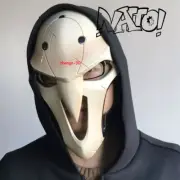 Gane Overwatch Reaper Cosplay Mask OW Halloween Prop Helmet Party Accessory Gift
