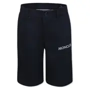 [Moncler] Moncler Logo-print Shorts 14 A BLUE