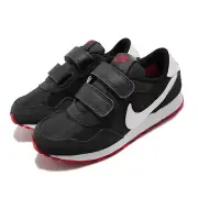 Nike MD Valiant PSV Black White Red Kids Preschool Strap Casual Shoes CN8559-016