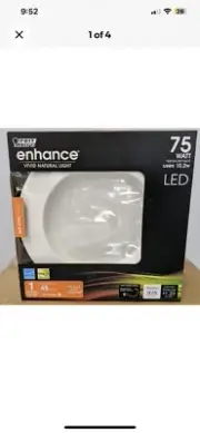 Feit Electric - LED Recessed Downlight Trim Dimmable-Soft White 2700K - 75 Watt