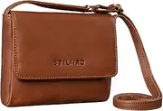 [STILORD] Audrey' Handbag Women's Leather Small Elegant Shoulder Bag for Women Mini Crossbody Bag Shoulder Bag XS Women's Bag for Going Out Shopping Leisure