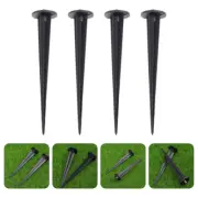 4 Pcs Floor Insert Accessories Spikes for Lights Aluminum Ground