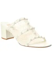 Valentino Rockstud 60 Mesh & Leather Sandal