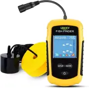Portable Fish Finder Sonar for Kayak & Boat with LCD Display FFC1108