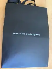 Narciso Rodriguez Black Empty Shopping/Gift bag 10 in x 14 in x 6 in