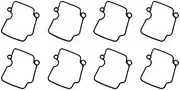 WOODEY Carburetor Float Bowl Gasket for Y&amaha YBR125 VM22 JYM125 JYM YBR 125 VM 22 for Mikuni 22mm 110cc 125cc 140cc 150cc
