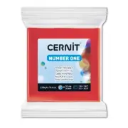Polymer Clay Cernit Number One, 400 Red - 250g - 2wards Polymer Clay & Crafts