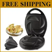 Versatile Electric Dumpling Maker - Perfect for Empanadas, Calzones & More!