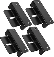 PRETYZOOM 4Pcs Solar Panel Mounting Bracket Kit Z Shaped Aluminum Alloy Support for Roofs Boats Easy Installation Solar Panel Setup Durable Stable Structure